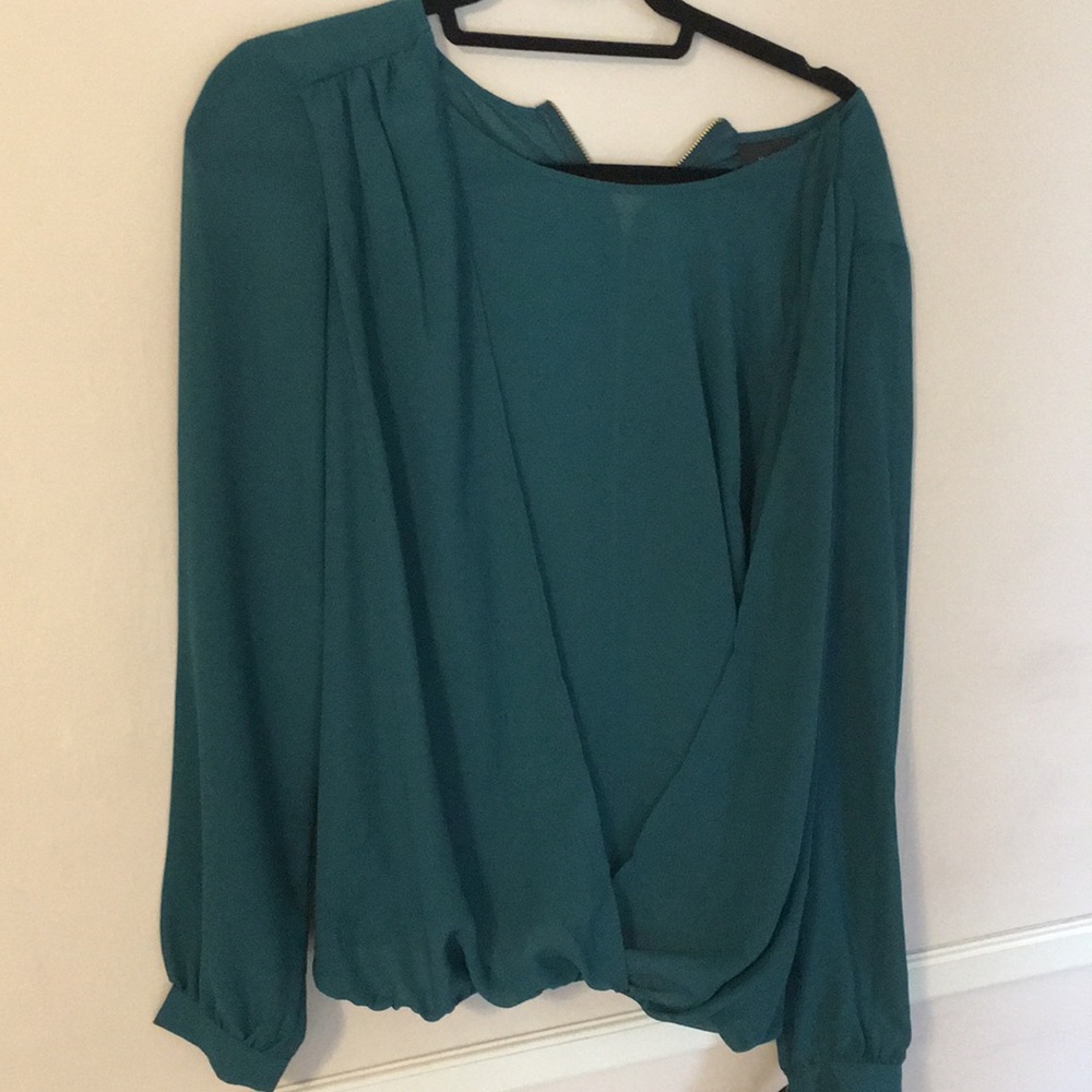 Mossimo green top